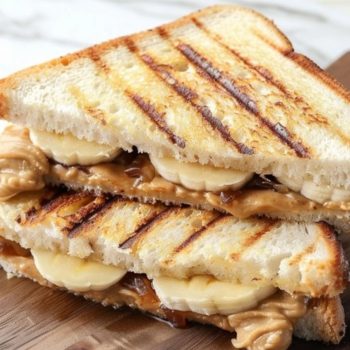 Grilled Peanut Butter and Banana Sandwich