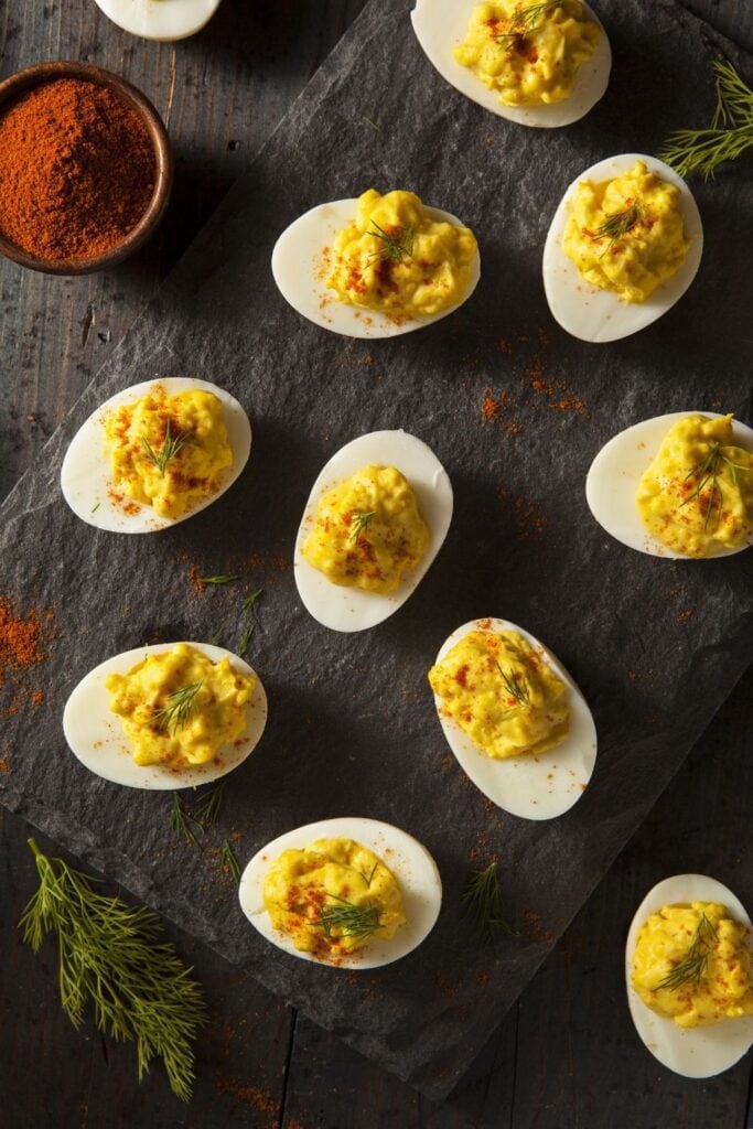 Homemade Deviled Eggs